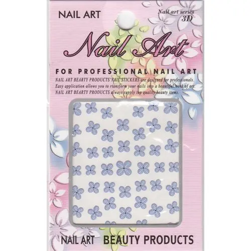 Samolepka 3D - štvorlístok orgovánovej farby