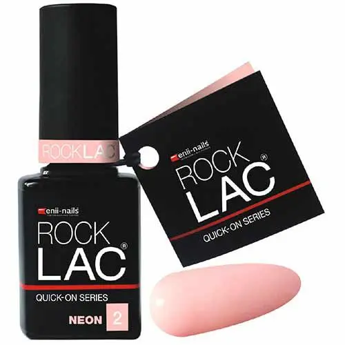 RockLac 2 - neónovo svetloružový, 11ml