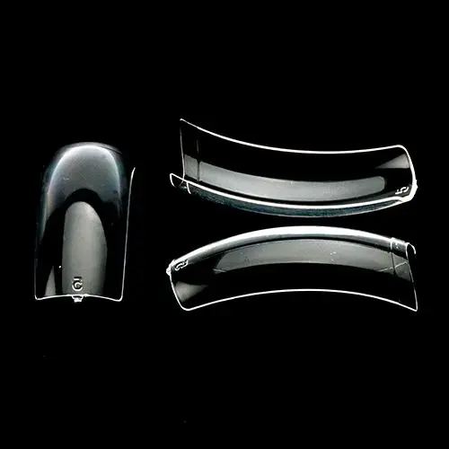 50ks Priezračné nechtové tipy č.3 - Royal Fancy, Clear