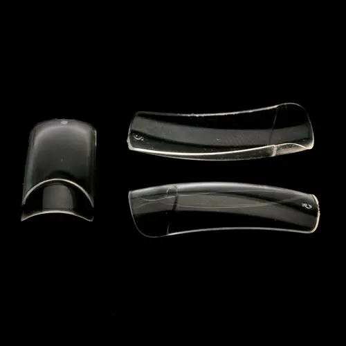 Perfect Square - Clear tipy na nechty, č.2, 50ks