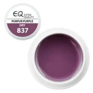 837 Dry – Purpur Purple, farebný UV gél 5g