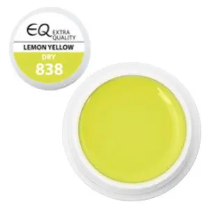 Extra quality UV gél - 838 Dry – Lemon Yellow 5g