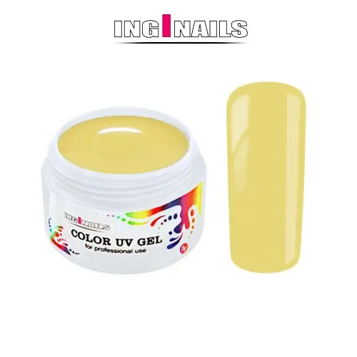 UV Gél, farebný Inginails - Pastel Yellow 5g