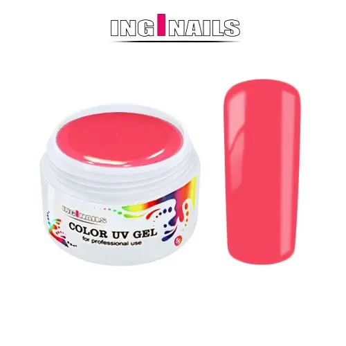 Neon Pink - 5g Farebny UV Gel Inginails