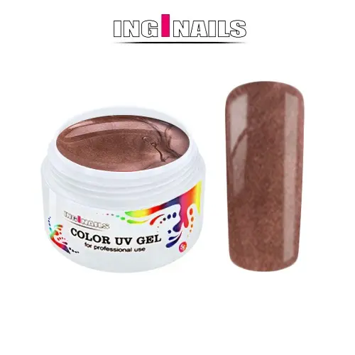 UV Gél, farebný Inginails - Cool Brown 5g
