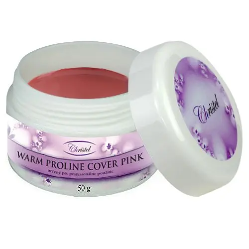 UV gél na nechty - Warm Proline Cover Pink, 50g