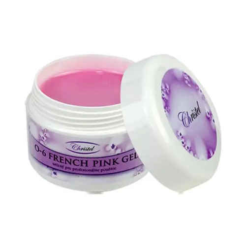 UV gél na nechty - O-6 French Pink gel, 25g