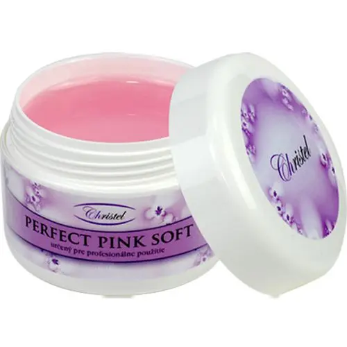 UV gél na nechty - Perfect Pink Soft gel, 50g