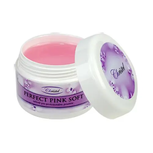 UV gél na nechty - Perfect Pink Soft gel, 25g 