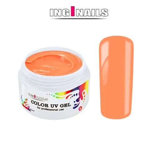 Peach - 4D farebný gél Inginails 5g