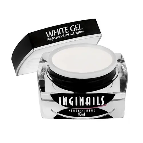 UV gél Inginails Professional - White Gel 10ml