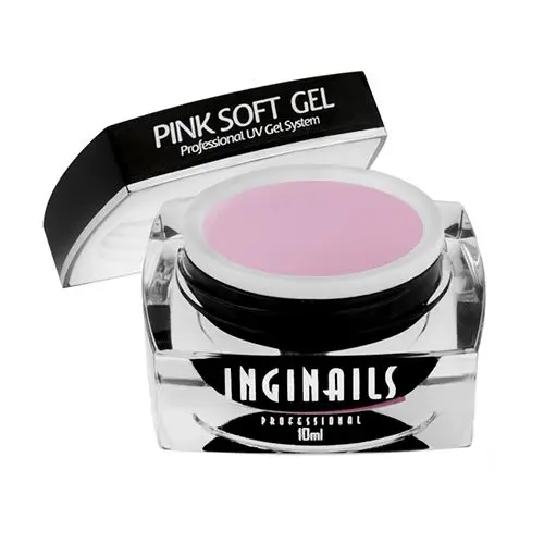 UV gél Inginails Professional - Pink Soft Gel 10ml