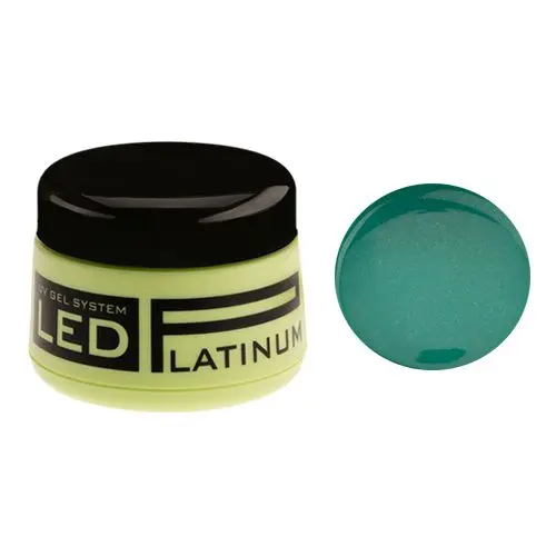 PLATINUM LED UV farebný gél, 9g - Turquoise Spinner 232