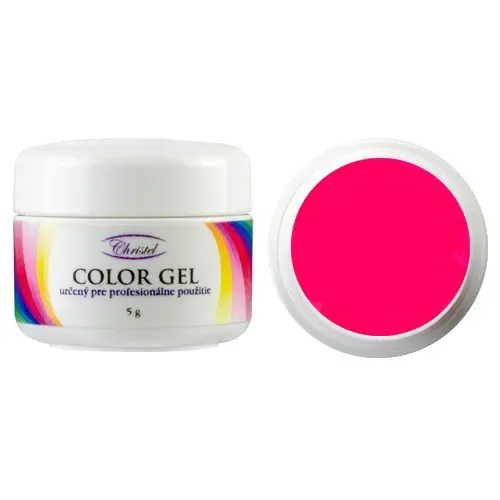 Farebný UV gél na nechty 5g - Neon Pink