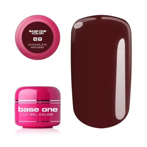 UV Gel na nechty Silcare Base One Color - Chocolate Mousse 69, 5g