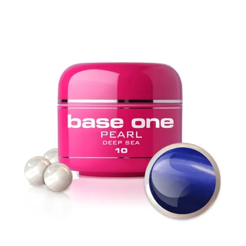 UV Gel na nechty Silcare Base One Pearl - Deep Sea 10, 5g