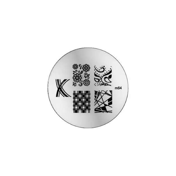 Šablóna na pečiatkovanie M64 - rôzne vzory