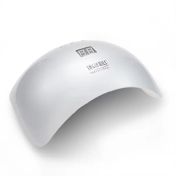 Kombinovaná Smart LED UV lampa na gélové nechty Inginails Professional, strieborná - 48W