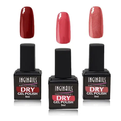 Inginails Professional - Dry gél lak sada, 3ks