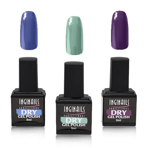 Inginails Professional - Dry gél lak sada, 3ks