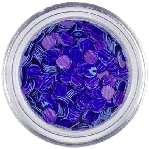 Flitre - modrofialové, fialové pásiky