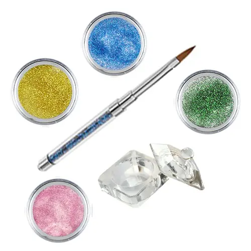Sada Shimmer I Inginails - sada farebných akrylových práškov