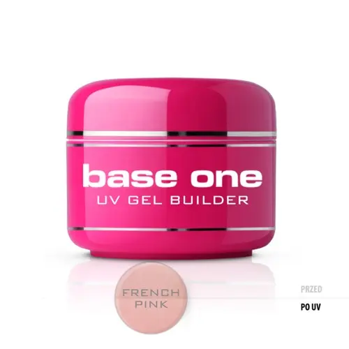 UV stavebný gél na nechty Silcare Base One Gel – French Pink, 50g
