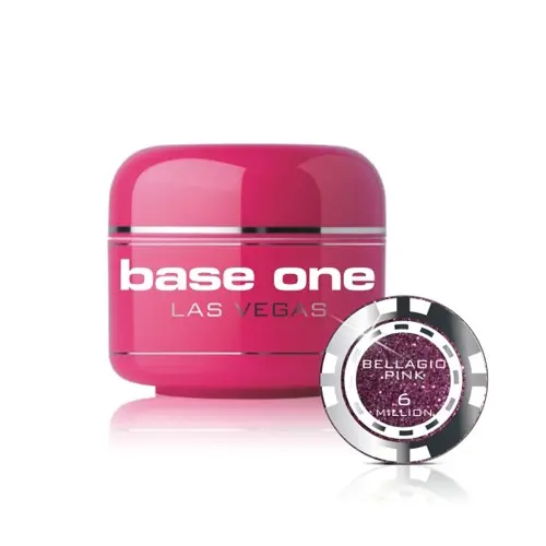 UV Gel na nechty Silcare Base One Color Las Vegas - Bellagio Pink 06, 5g