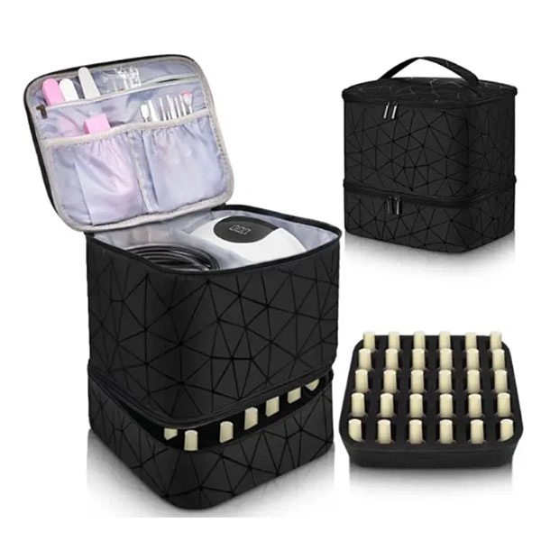 Kozmetický rozkladací kufrík - BLACK