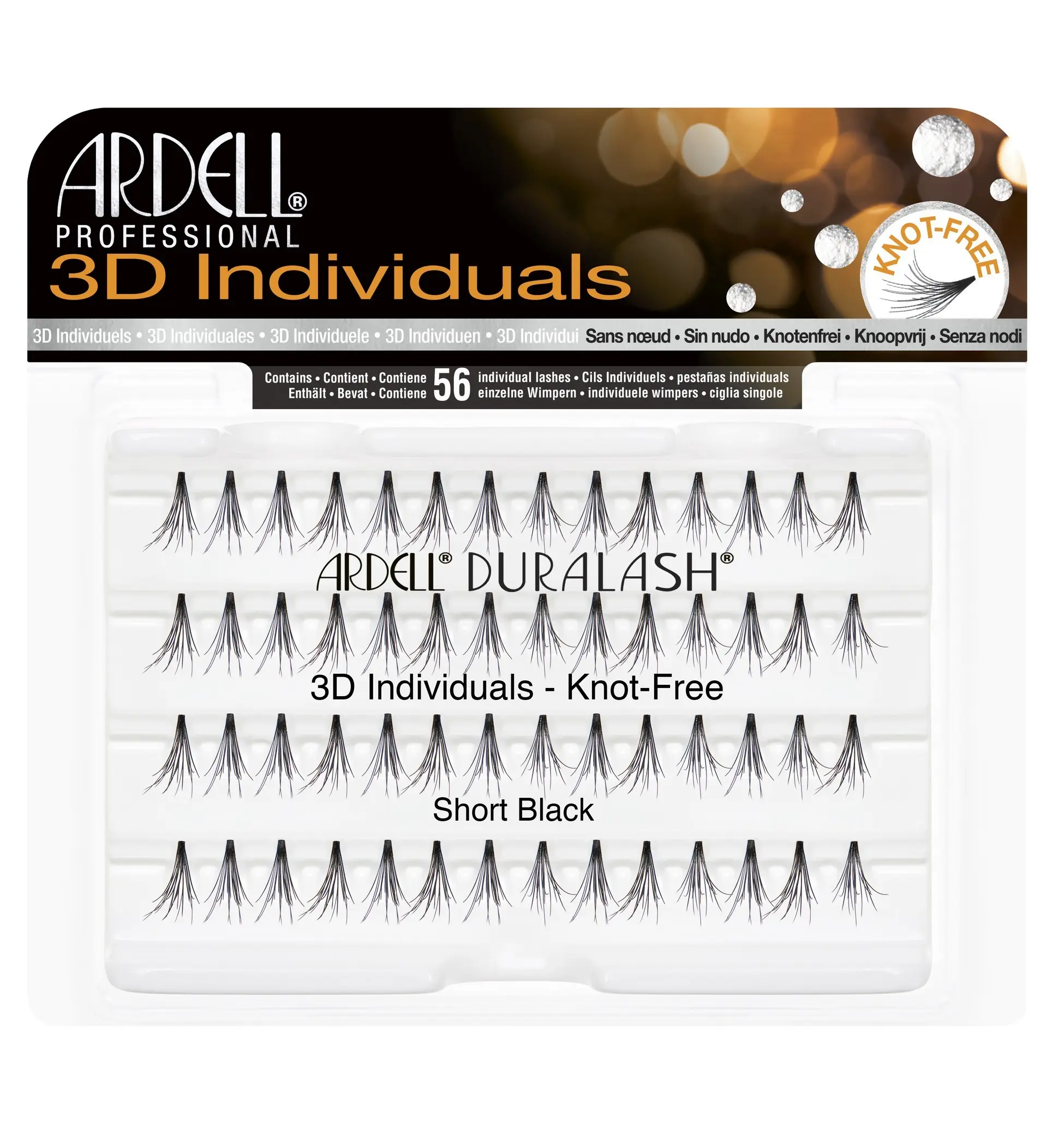 Riasy Trsové 3D Individuals - Short Black