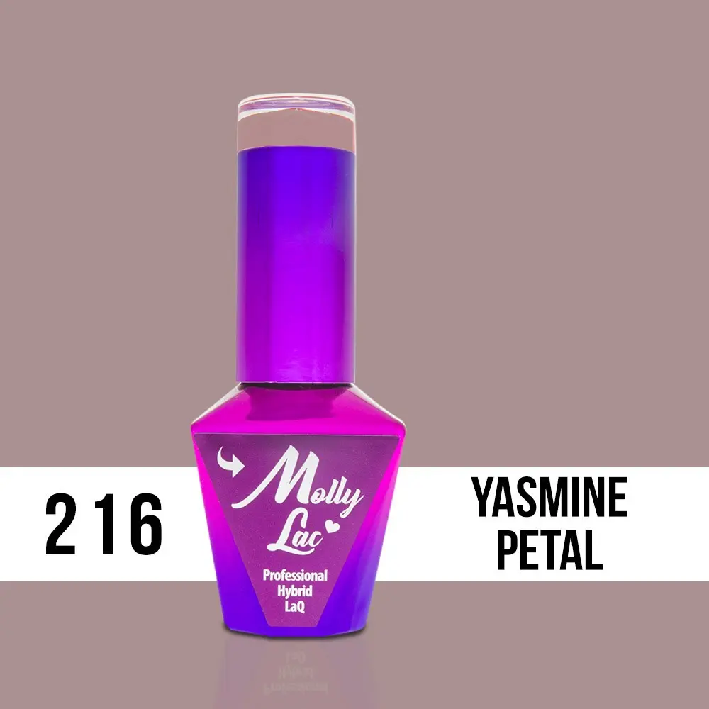 MOLLY LAC UV/LED gél lak Obsession - Yasmine Petal 216, 10ml