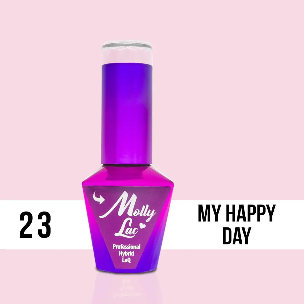 MOLLY LAC UV/LED gél lak Yes I Do - My Happy Day 23, 10ml