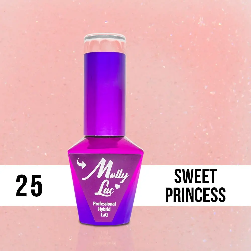 MOLLY LAC UV/LED gél lak Yes I Do - Sweet Princess 25, 10ml