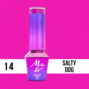 MOLLY LAC UV/LED gél lak Cocktails and Drinks - Salty dog 14, 10ml