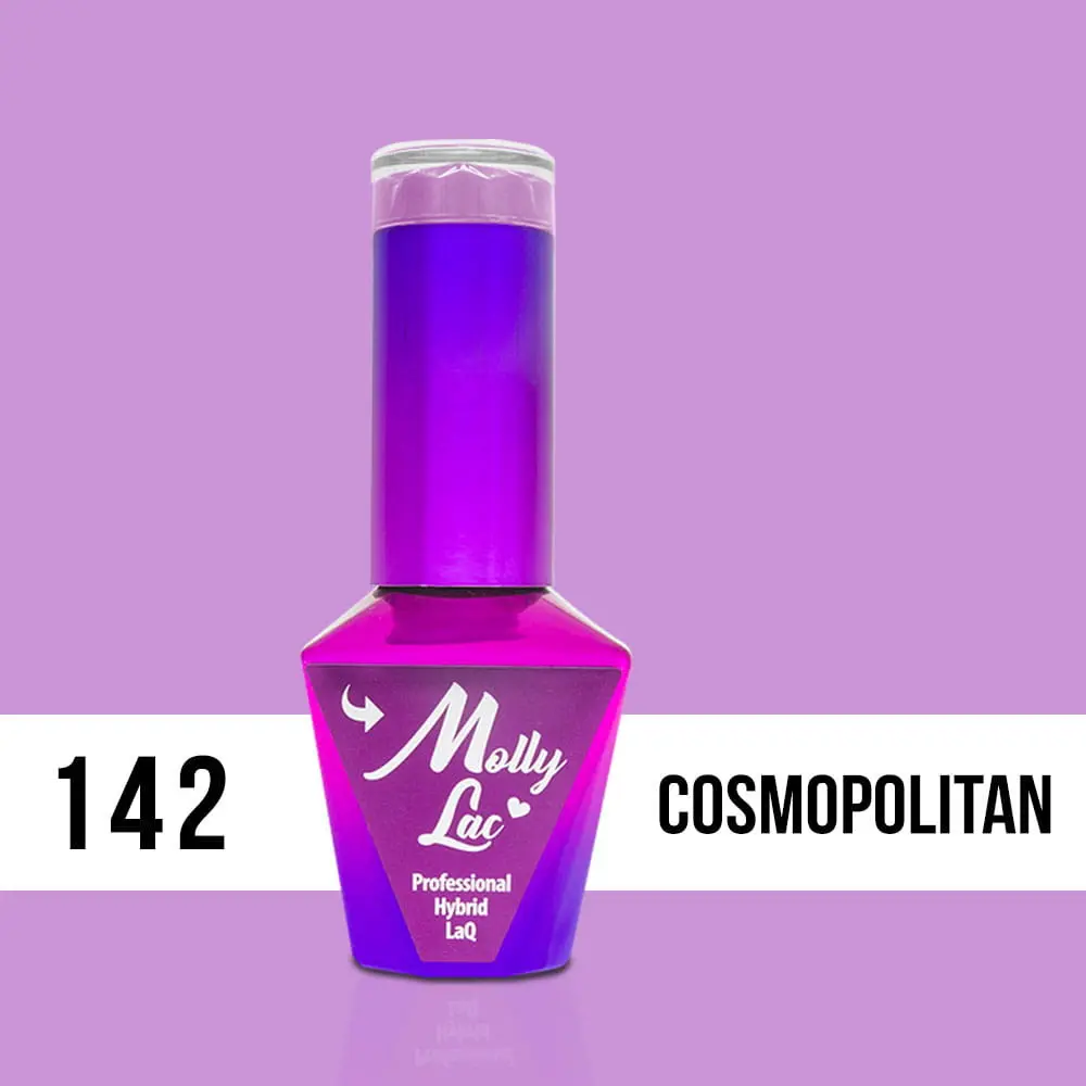 MOLLY LAC UV/LED gél lak Flamingo - Cosmopolitan 142, 10ml