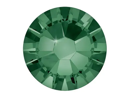 Swarovski kamienky na nechty 1,75mm - Emerald, 20ks