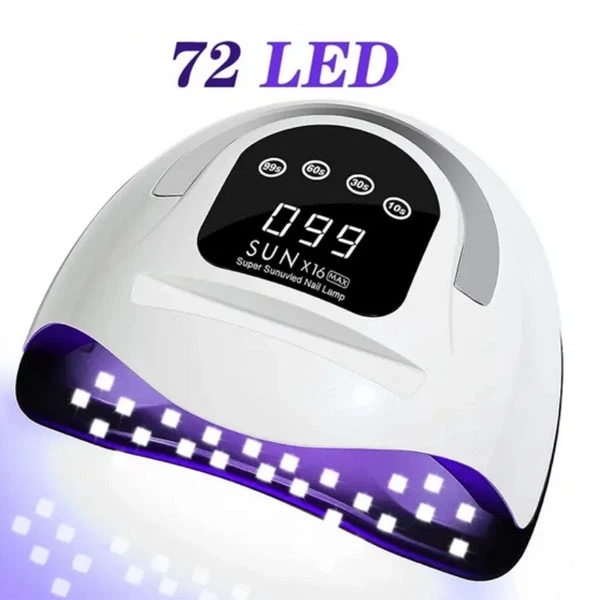 LED lampa na gélové nechty , biela -320W 72LED
