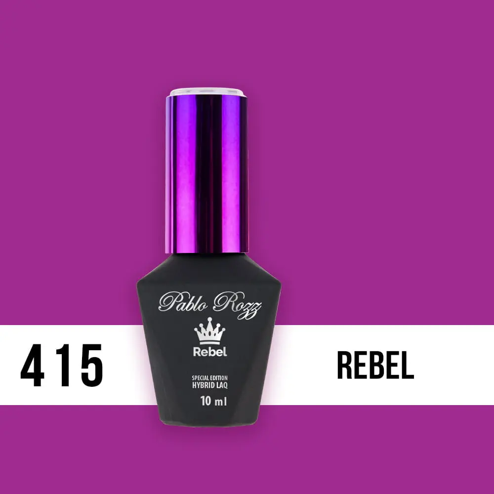 Gél lak, UV/LED Molly Lac - Rebel 415, 10ml