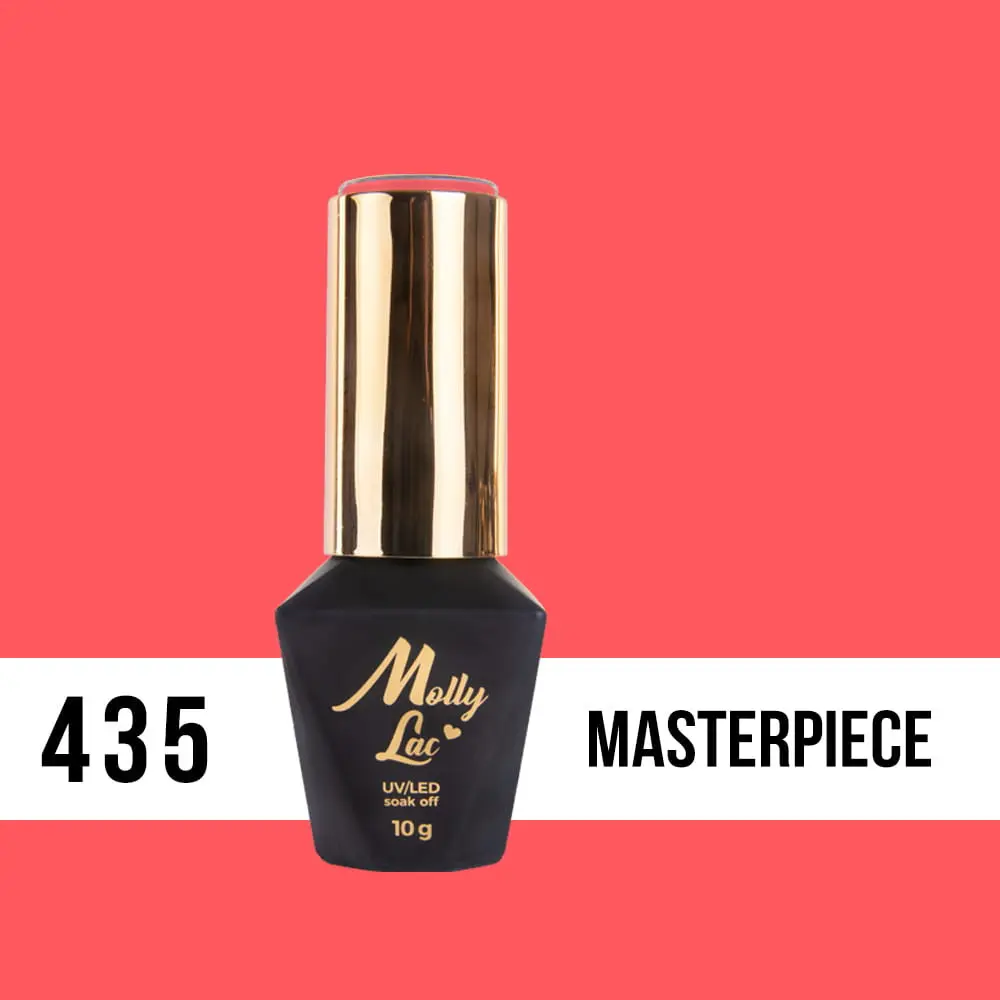 Gél lak, UV/LED Molly Lac - Masterpiece 435, 10ml