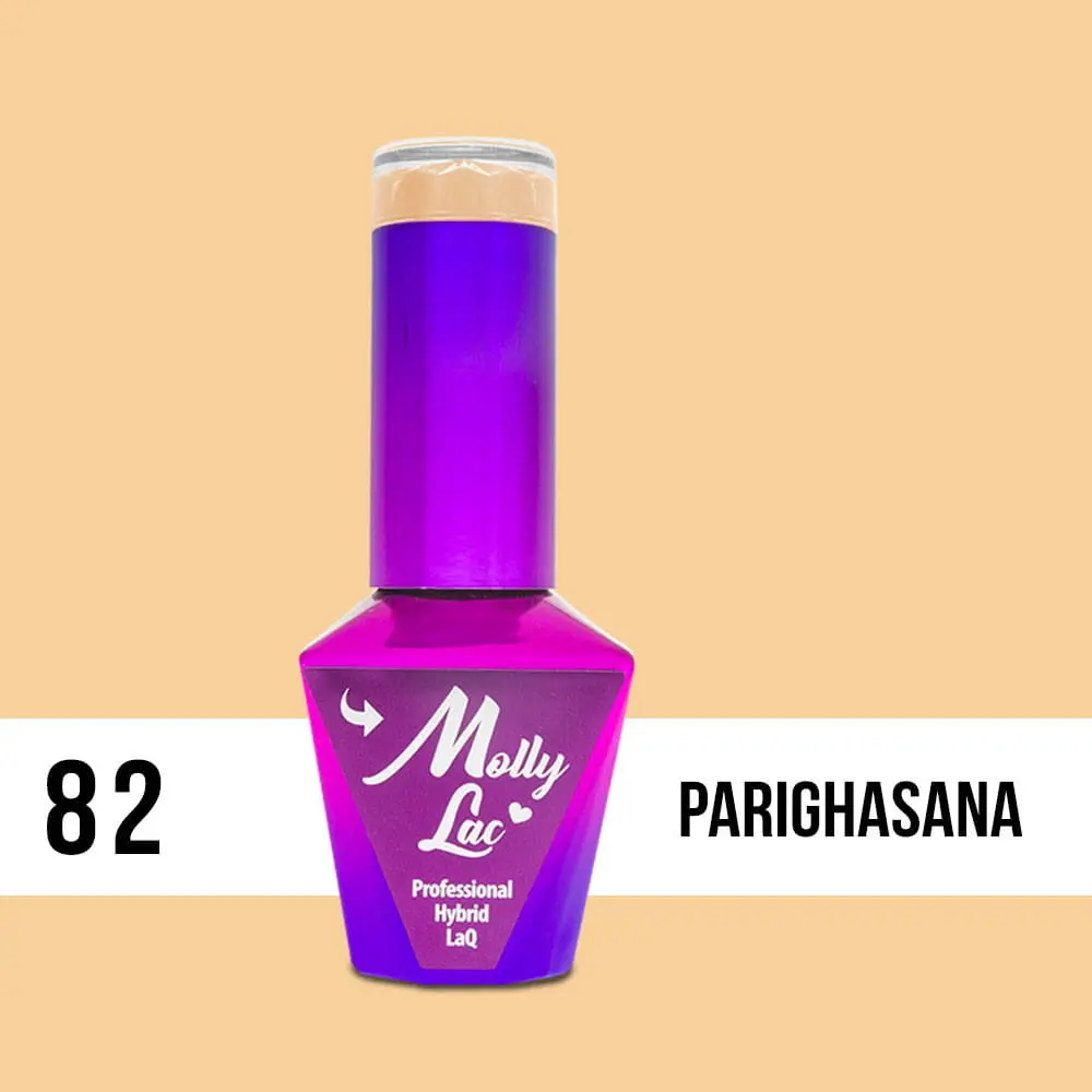 MOLLY LAC UV/LED gél lak Yoga - Parighasana  82, 10ml