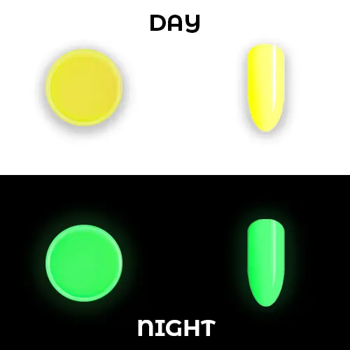 Fluorescenčný prášok - Neon Yellow, 1g