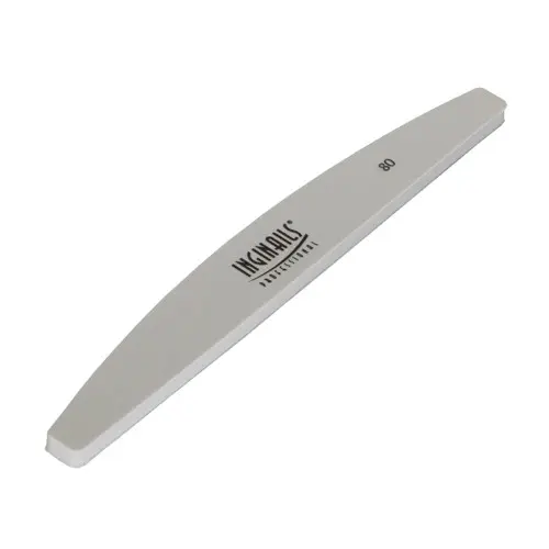 Inginails Professional Penový vymeniteľný samolepiaci brúsny papier na kovový pilník - sivý oblúk 80 