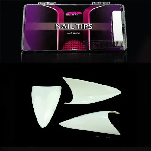 200ks box tipov Inginails - Stealth French White, mix 1-10