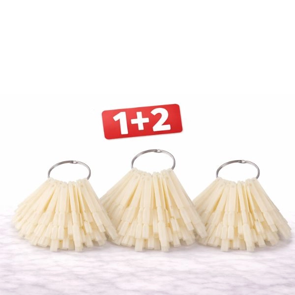 Vzorkovník na nechty – natural- AKCIA 1+2 ZADARMO