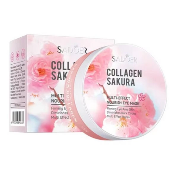 Collagen Sakura Eye Mask, 60ks