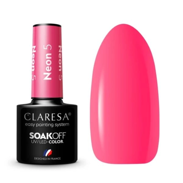 Claresa UV/LED Color Soak Off - Neon 5, 5g
