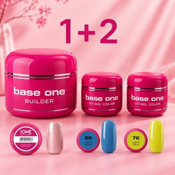 Silcare UV gel builder Base One - AKCIA 1+2  ZADARMO