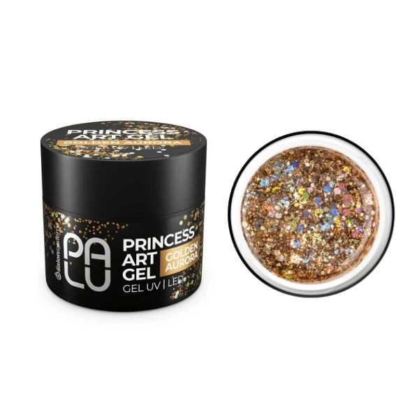 PALU Princess Art UV/LED Gel  - Golden Aurora, 10g