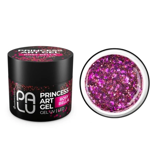 PALU Princess Art UV/LED Gel  - Rosy Bella, 10g