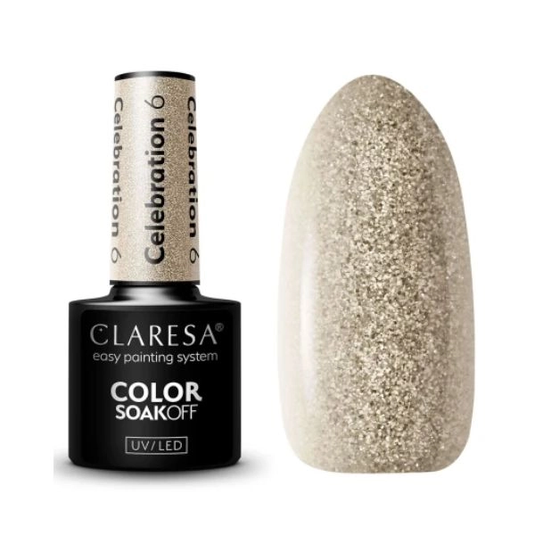 Claresa UV/LED Color Soak Off - Celebration 6, 5g